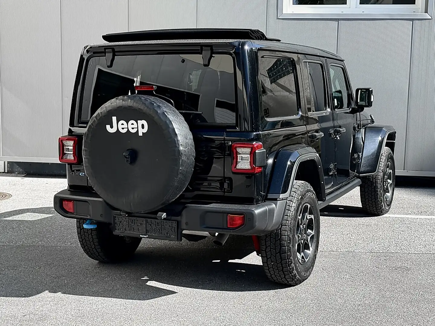 Jeep Wrangler Unlimited 4xe Rubicon PHEV GME 380PS Aut. Schwarz - 2