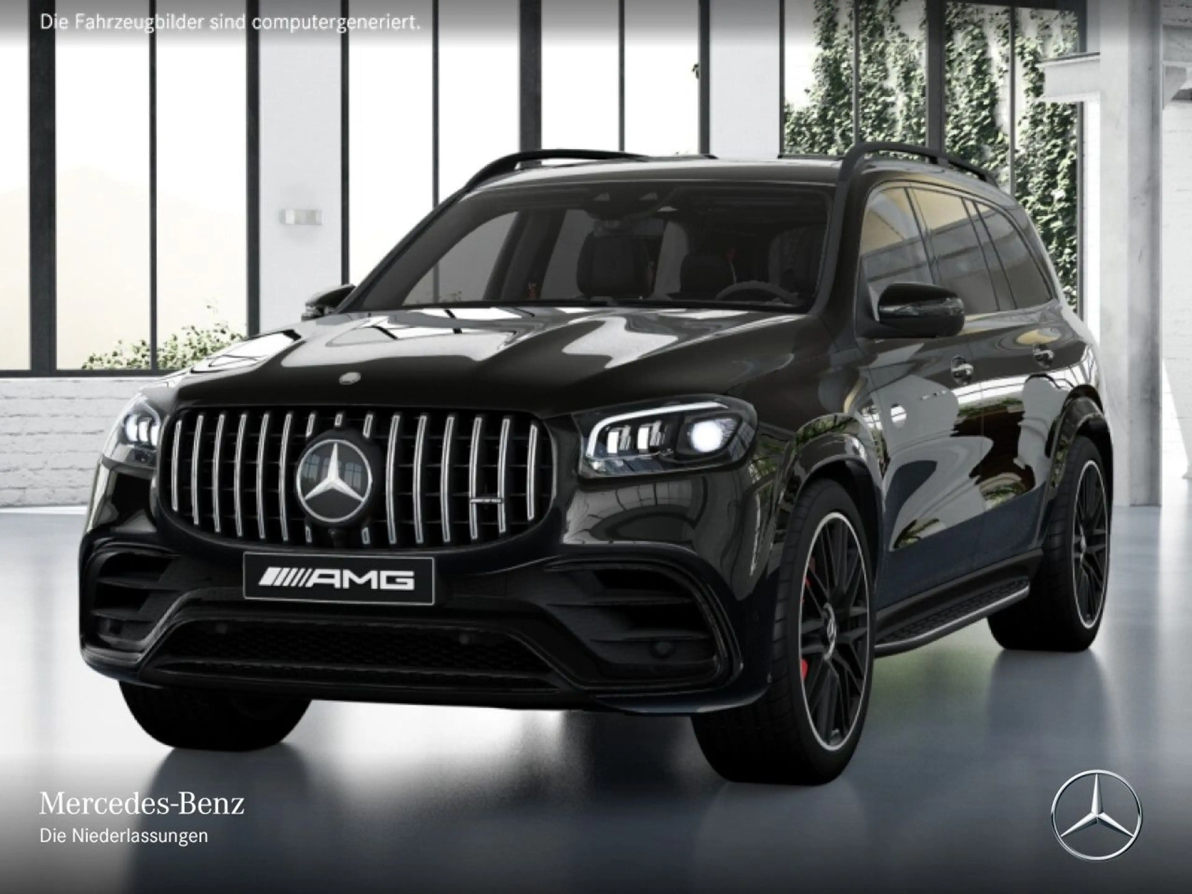 Mercedes-Benz GLS 63 AMG GLS 63 4M NIGHT+PANO+360+AHK+MULTIBEAM+STHZG+HUD — photo 2