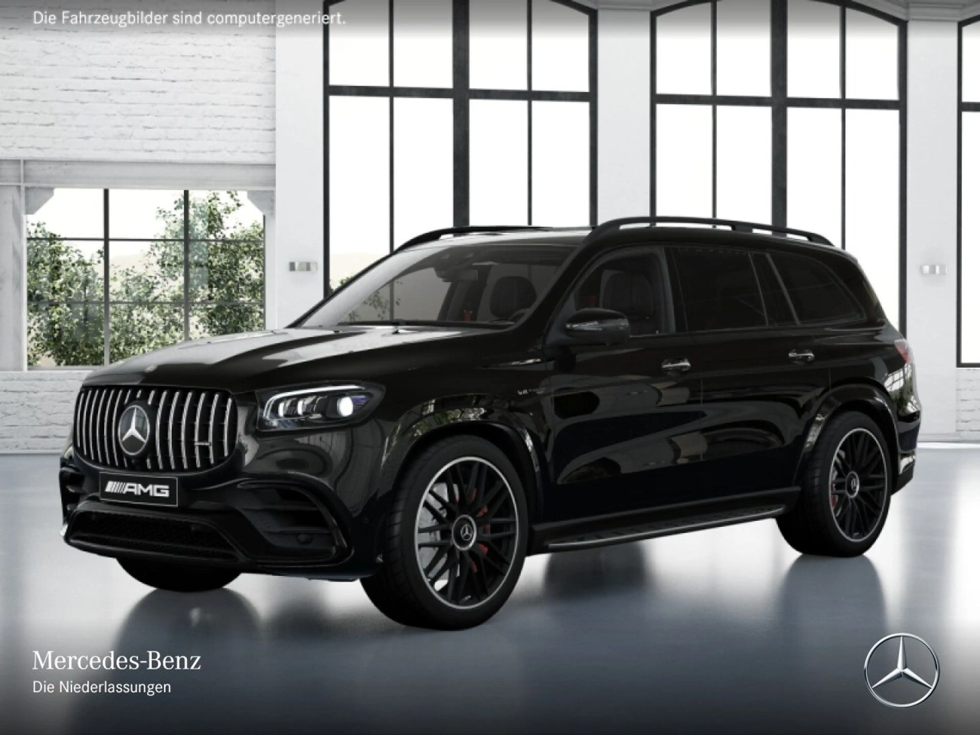 Mercedes-Benz GLS 63 AMG GLS 63 4M NIGHT+PANO+360+AHK+MULTIBEAM+STHZG+HUD — photo 13