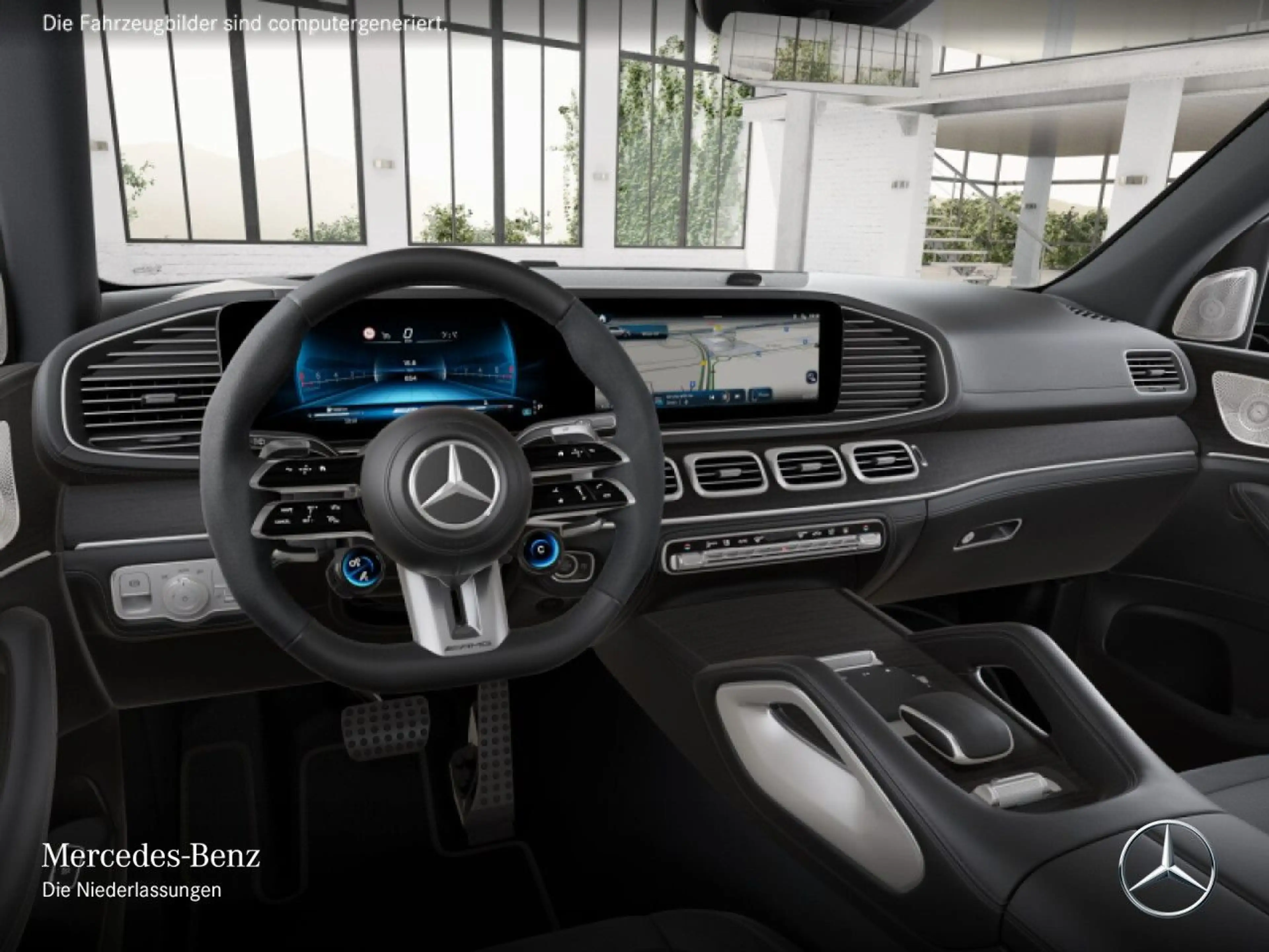 Mercedes-Benz GLS 63 AMG GLS 63 4M NIGHT+PANO+360+AHK+MULTIBEAM+STHZG+HUD — photo 9