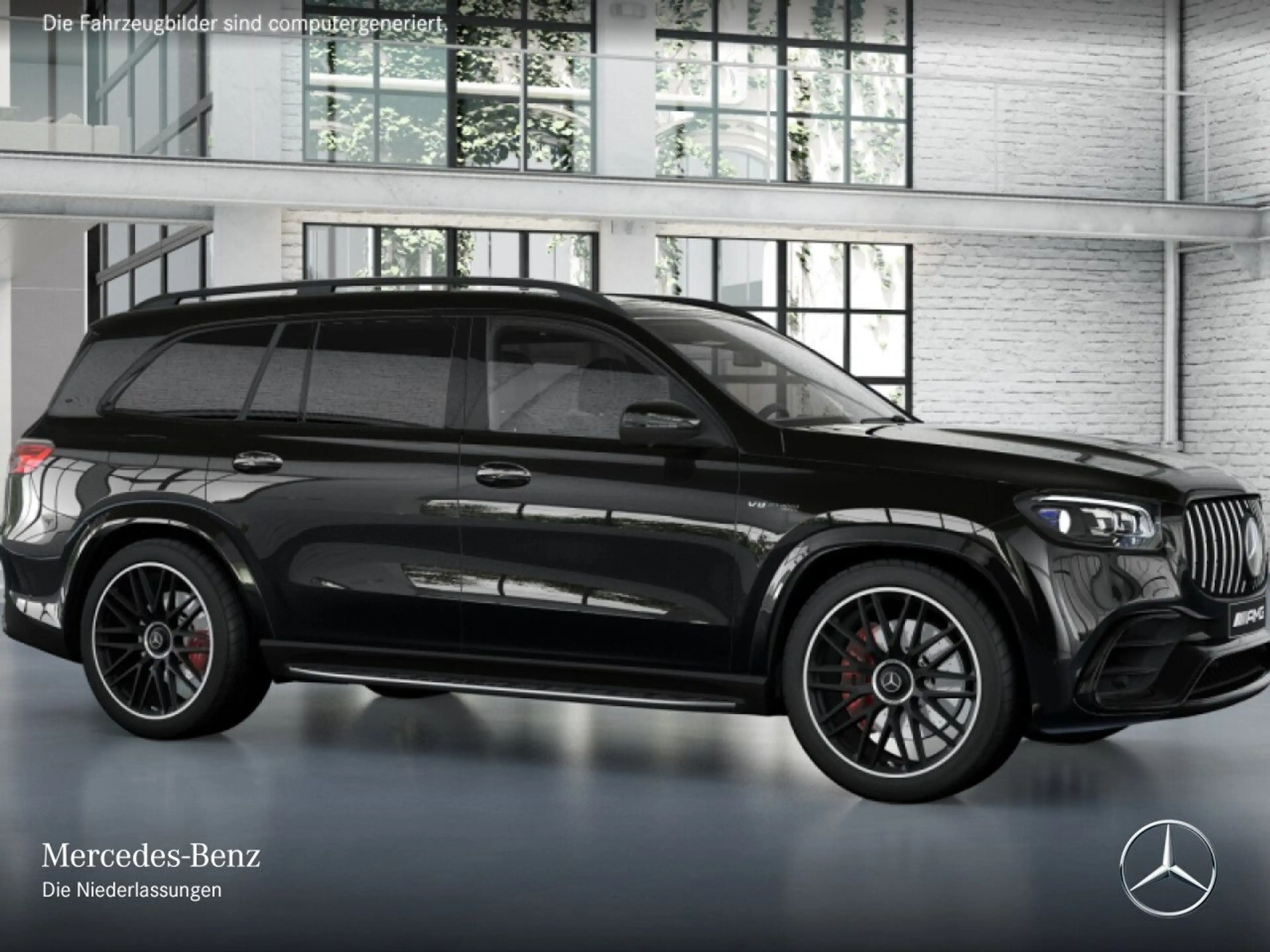 Mercedes-Benz GLS 63 AMG GLS 63 4M NIGHT+PANO+360+AHK+MULTIBEAM+STHZG+HUD — photo 15