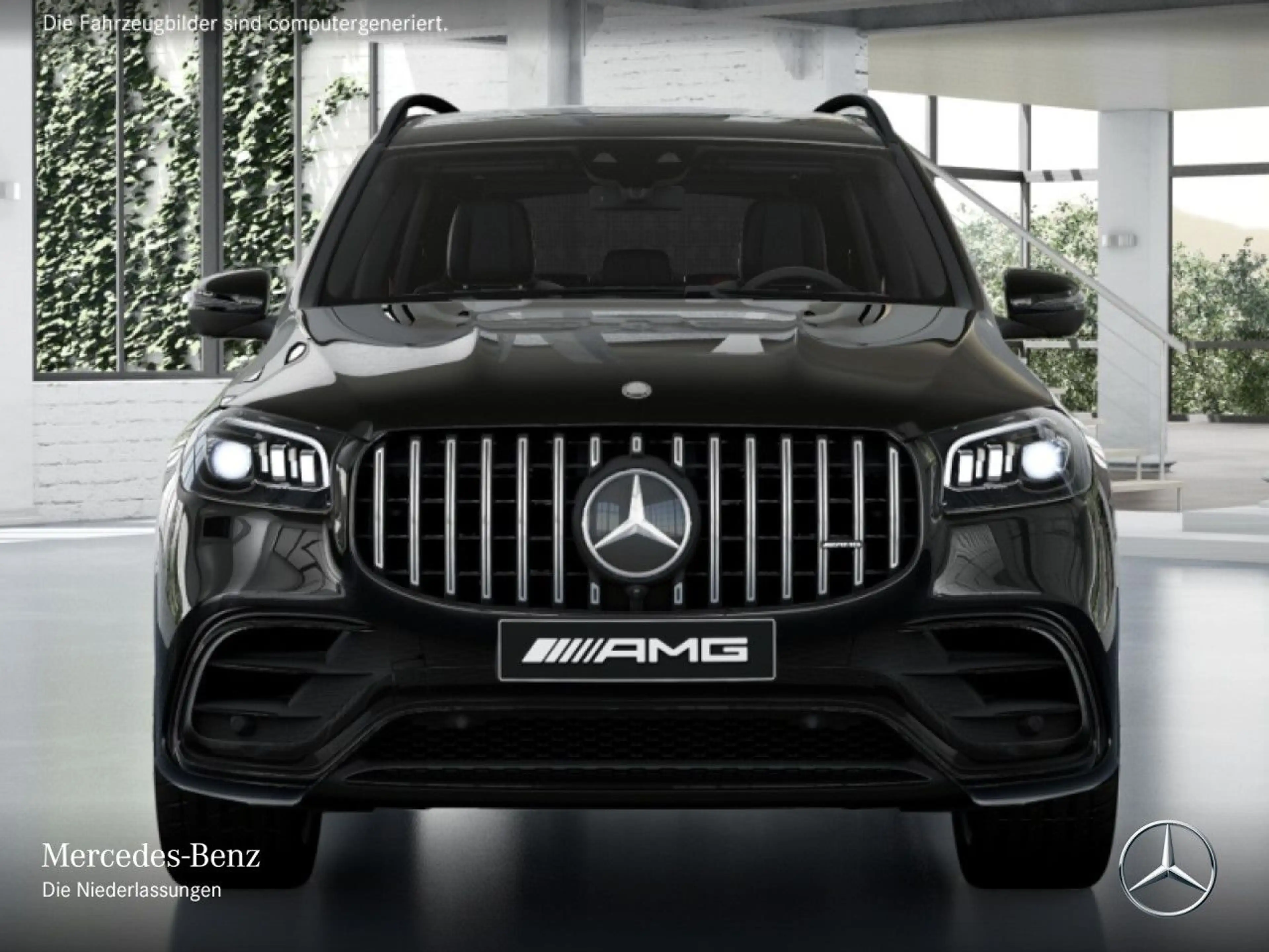 Mercedes-Benz GLS 63 AMG GLS 63 4M NIGHT+PANO+360+AHK+MULTIBEAM+STHZG+HUD — photo 6