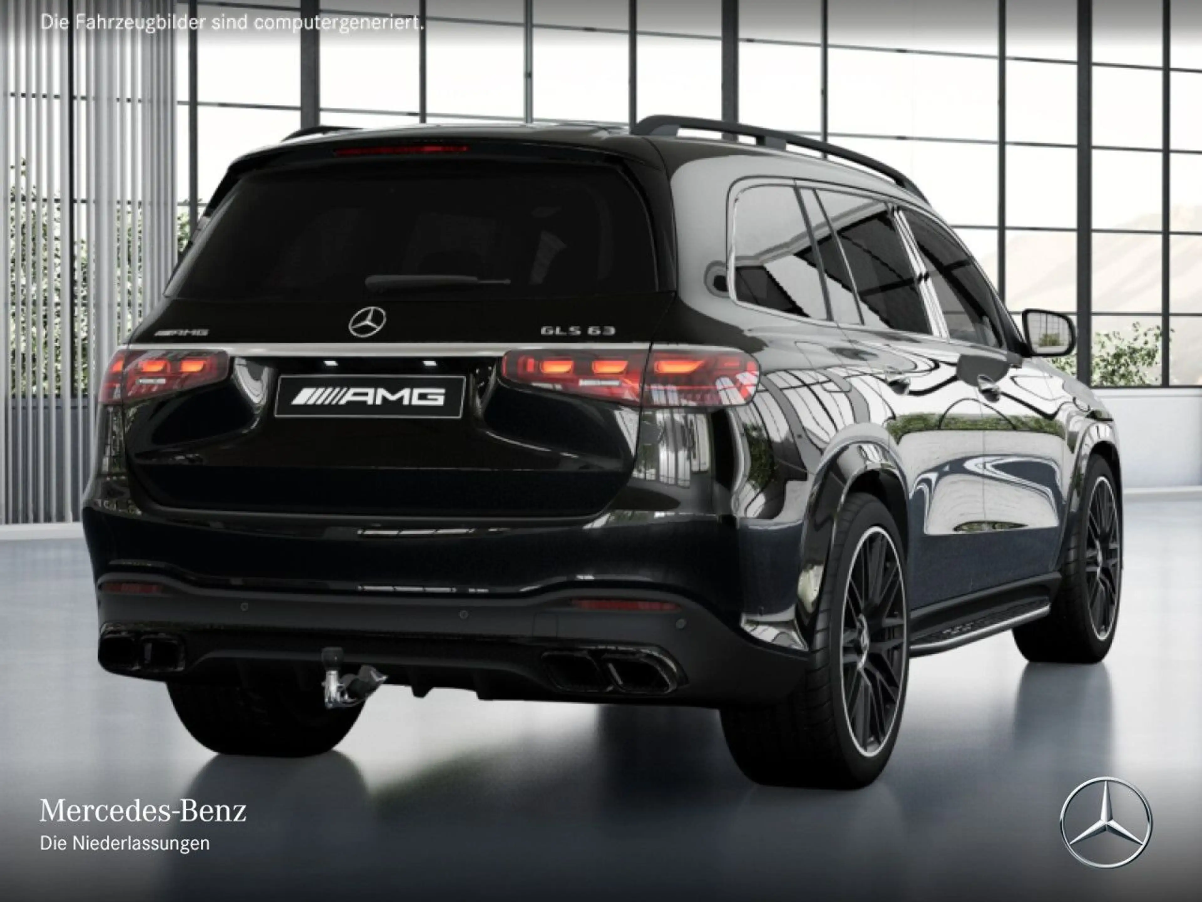 Mercedes-Benz GLS 63 AMG GLS 63 4M NIGHT+PANO+360+AHK+MULTIBEAM+STHZG+HUD — photo 4