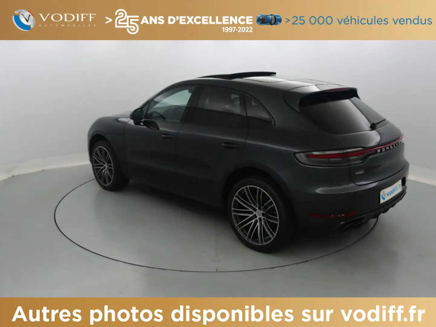 Porsche Macan S 3.0 PDK 354 CV Gris - 2