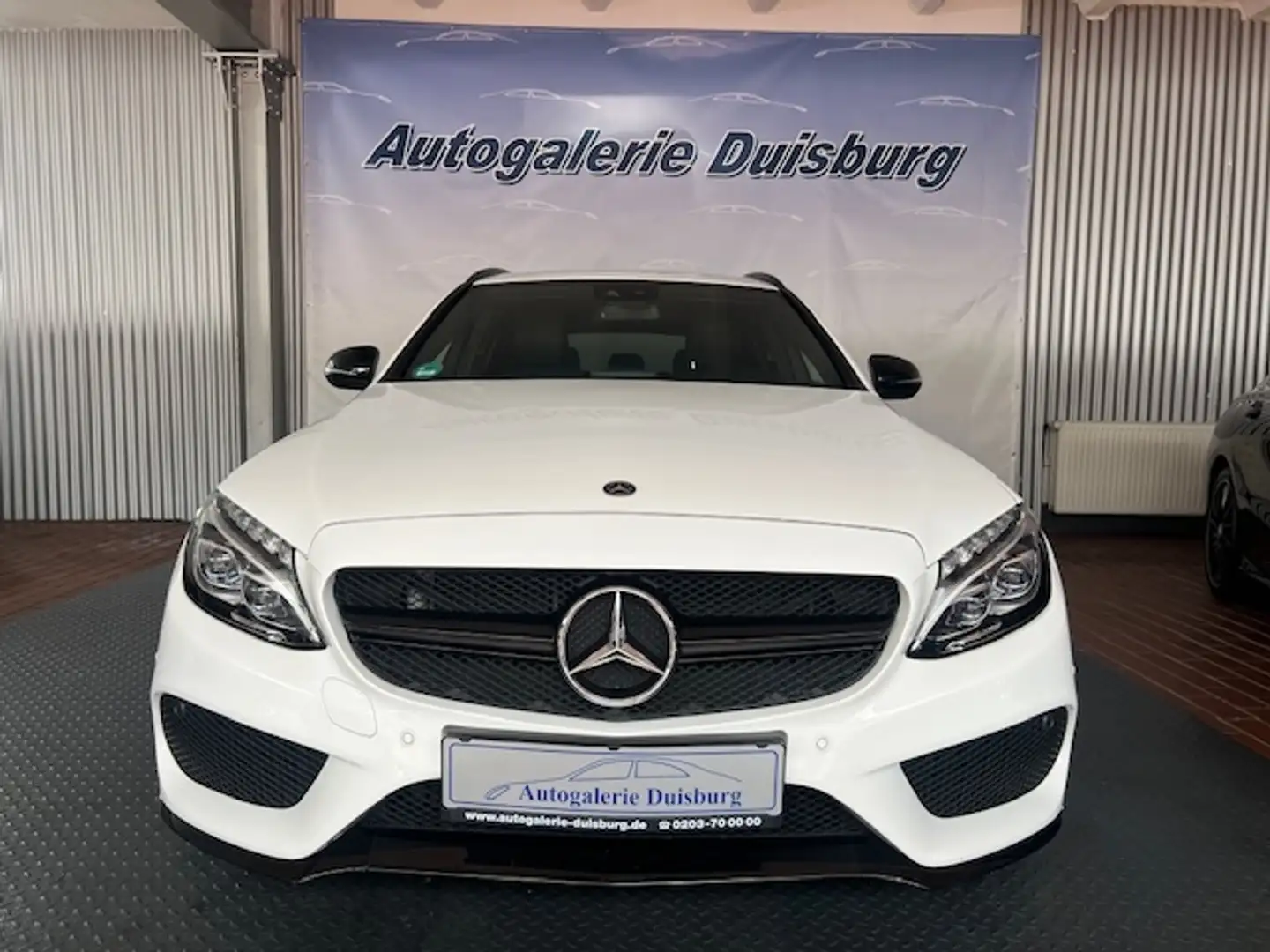 Mercedes-Benz C 300 T AMG-Line Sportpaket Leder Kamera LED Burmester N Blanc - 2