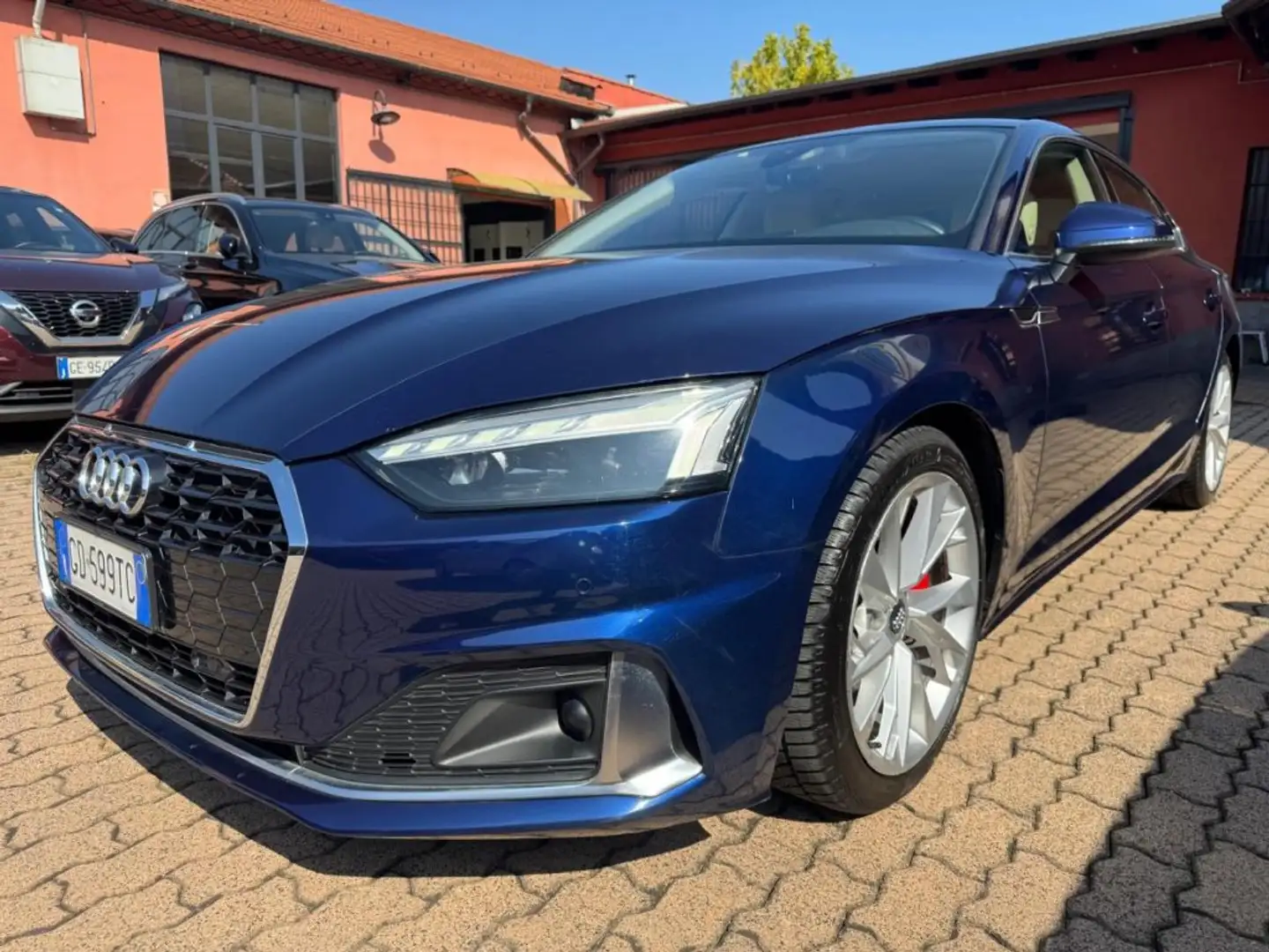 Audi A5 SPB 40 TDI Mhev Quattro S-Tronic Business Adv. Blu/Azzurro - 1