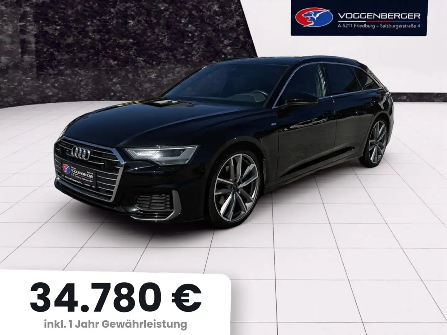 Audi A6 A6 Avant 45 TDI quattro sport tiptronic AHK*PANO*. Schwarz - 1