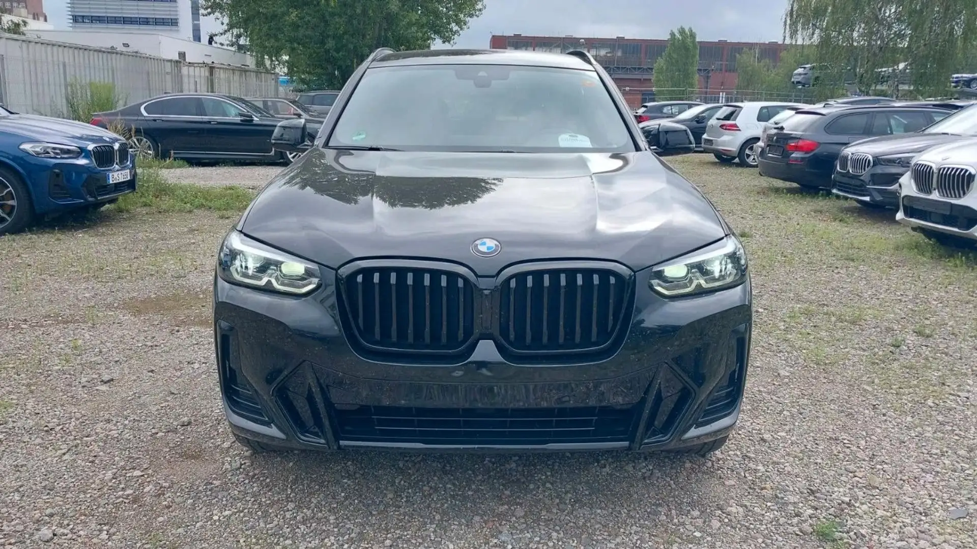 BMW X3 30d xDrive M Sport*VOLLLEDER*LED*NAVI*R-CAM* Noir - 2