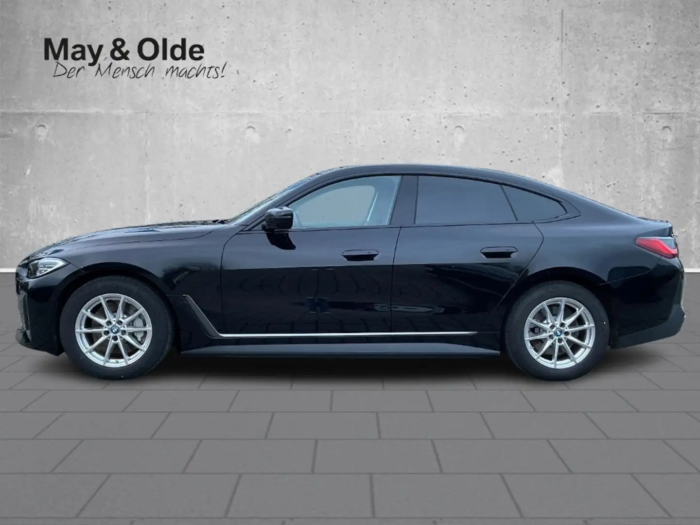 BMW i4 eDrive35 Gran Coupe AHK Dri.Ass.Prof. Navi SHZ PDC Noir - 2