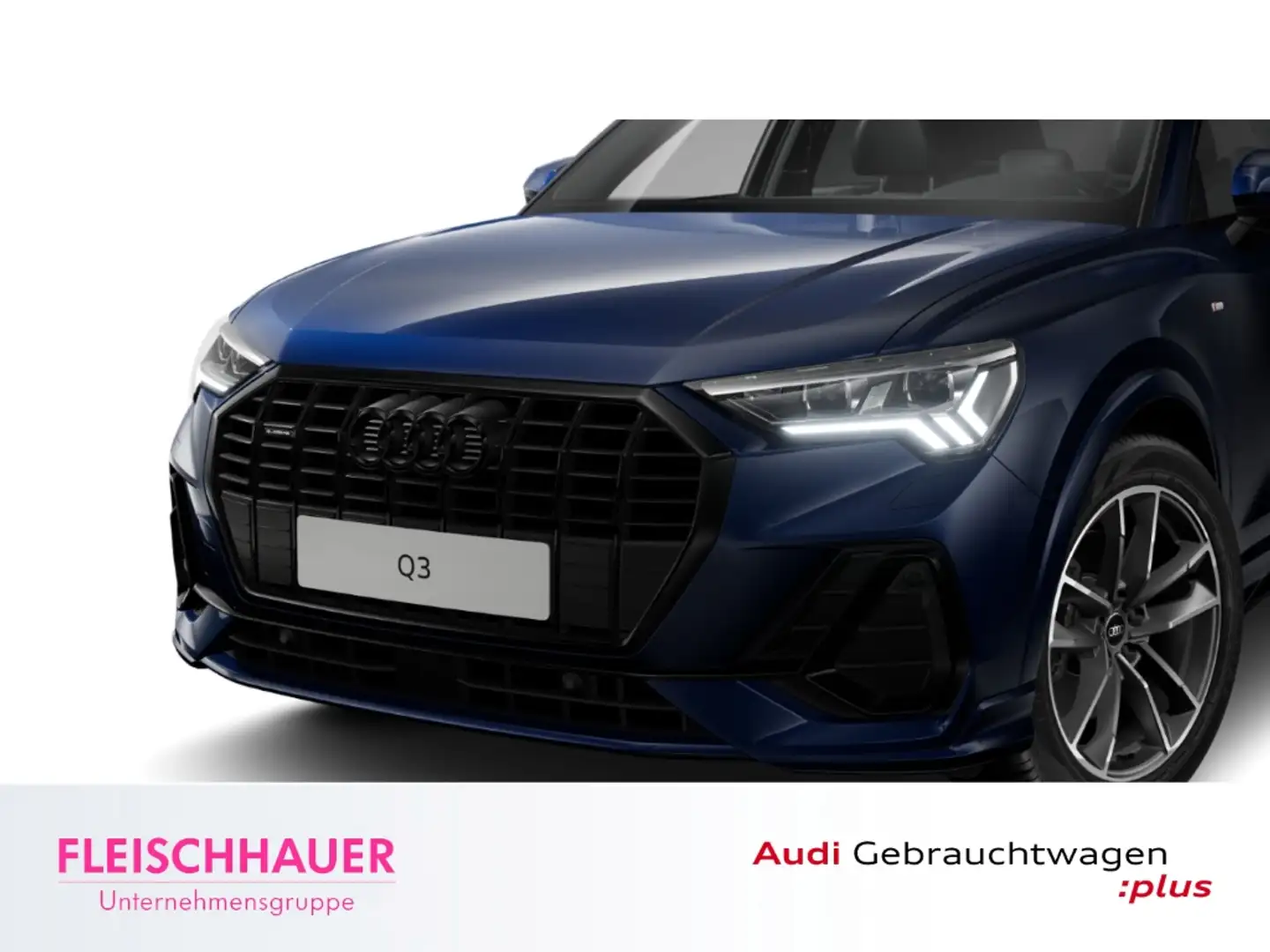 Audi Q3 40 TFSI quattro S line Blauw - 1