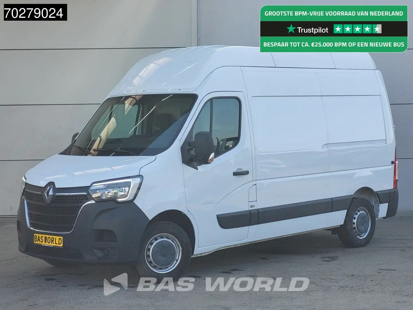 Renault Master 135PK L2H3 Airco Cruise Parkeersensoren Hoog dak L Blanco - 1