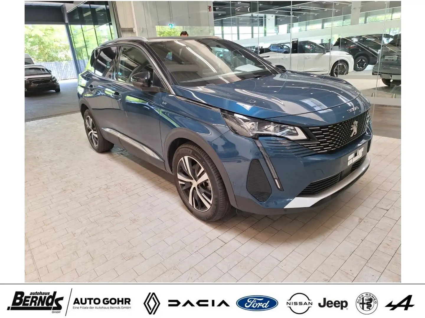 Peugeot 3008 PureTech 130 Stop & Start GPF EAT8 GT NAVIGATION Blau - 2