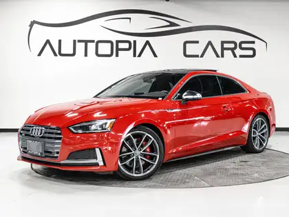 Red 2018 Audi S5 Coupe Automatic