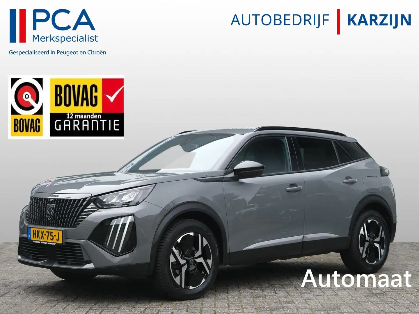 Peugeot 2008 1.2 PureTech 130 Allure Grijs - 1