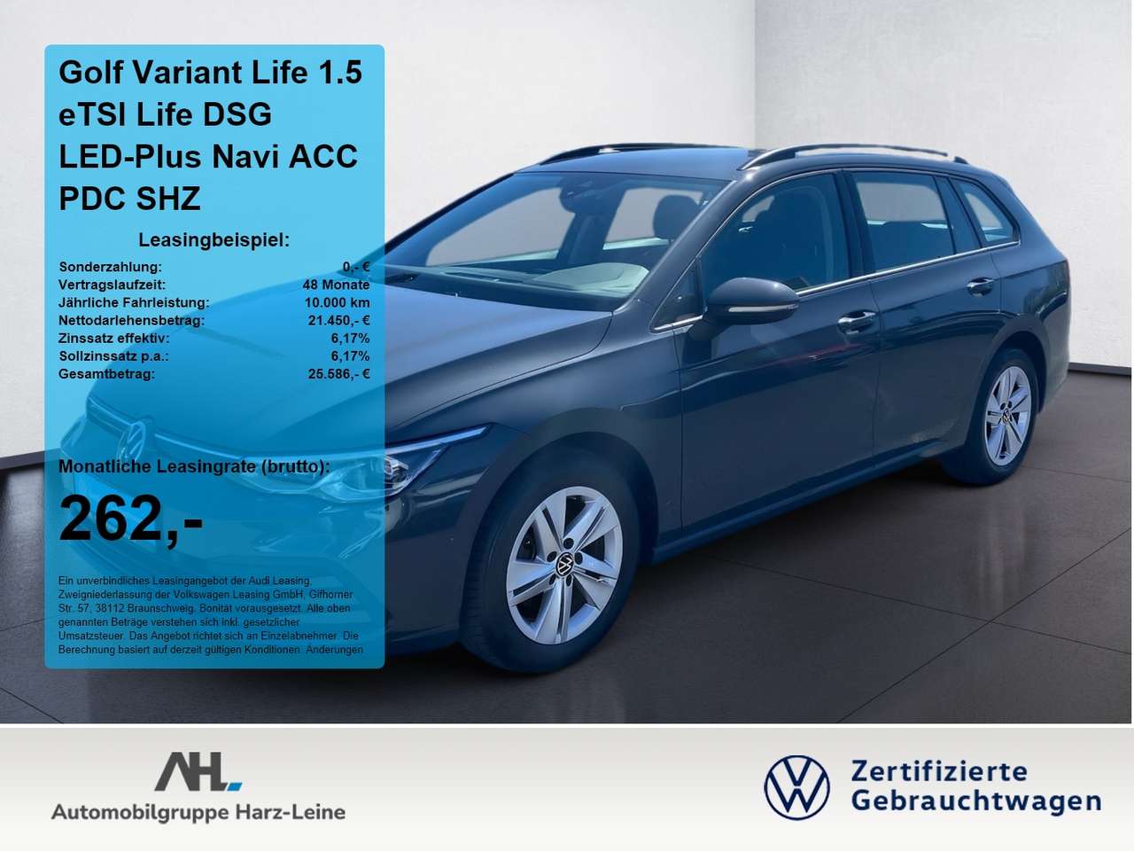 Volkswagen Golf Variant 2023 — Life 1.5 eTSI Life DSG LED-Plus Navi ACC PDC SHZ