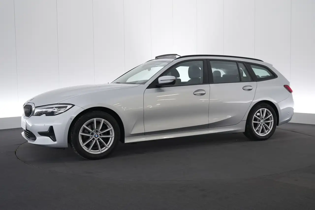BMW 3 Series 3 Touring 318d Business+ LEDER/CUIR LED GPS PDC CA, миниатюра 12