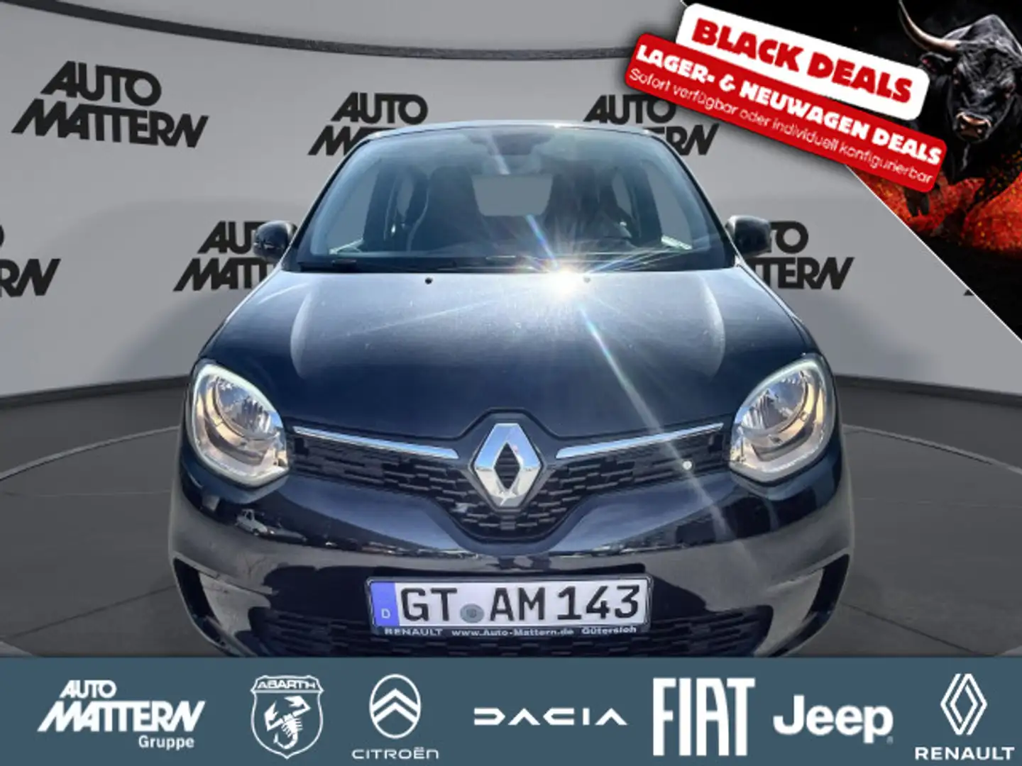 Renault Twingo Equilibre SCe65 PDC Klimaautom. Sitzhzg B Noir - 1