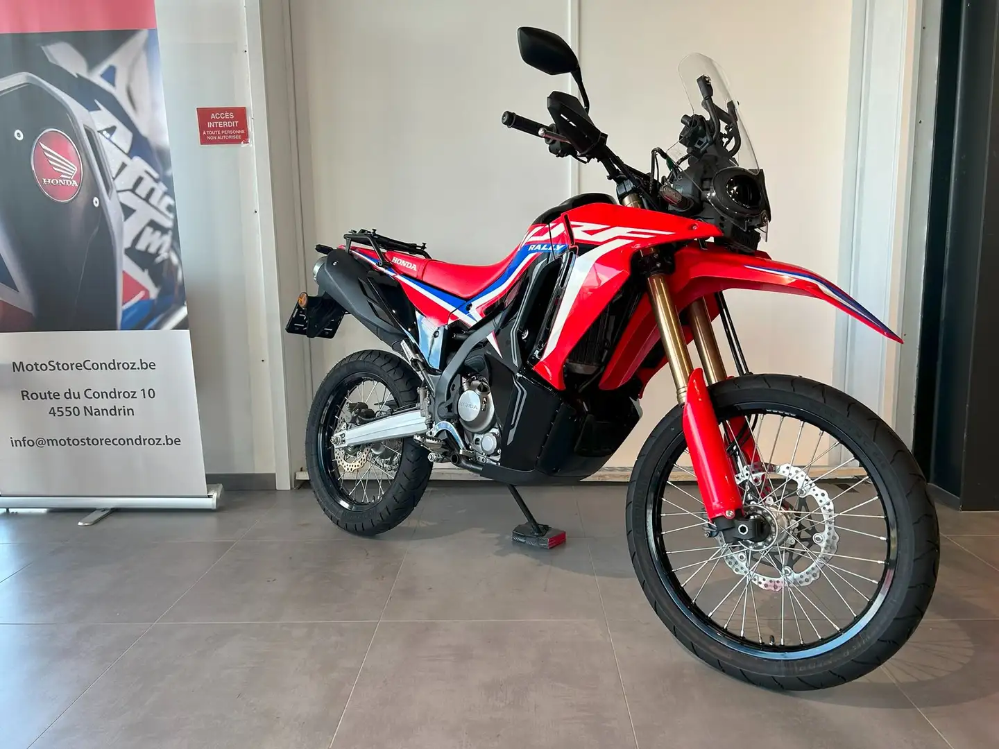 Honda CRF 300 Rally Rouge - 2