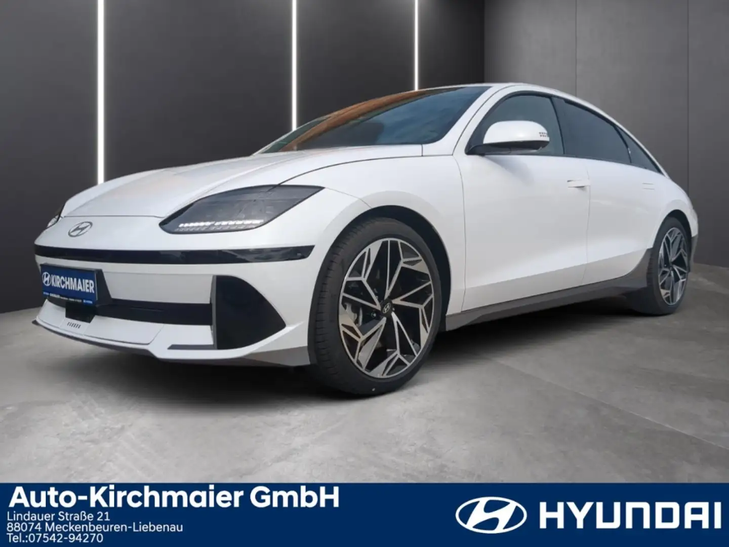 Hyundai IONIQ 6 Uniq Elektro 77 kWh HUD Bose Klimasitze Weiß - 1
