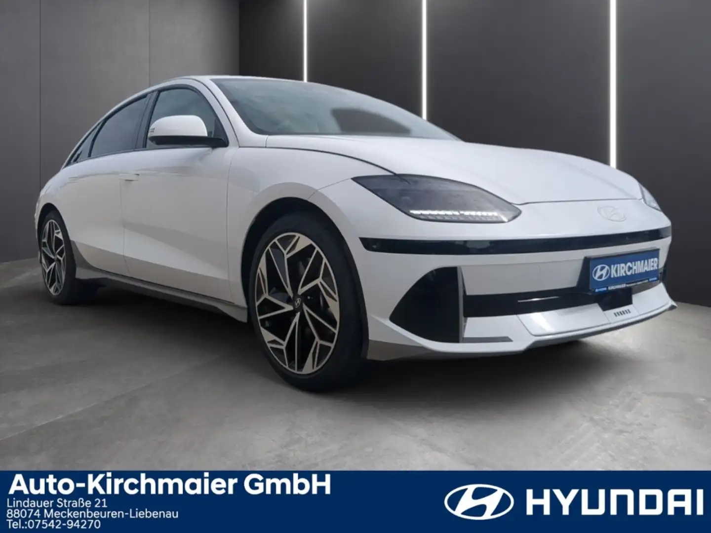 Hyundai IONIQ 6 Uniq Elektro 77 kWh HUD Bose Klimasitze Weiß - 2