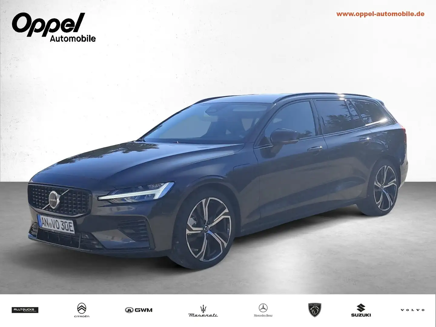 Volvo V60 V 60 T6 Twin AWD Plus Dark *Anhängevorr.*Plug-In Gris - 1