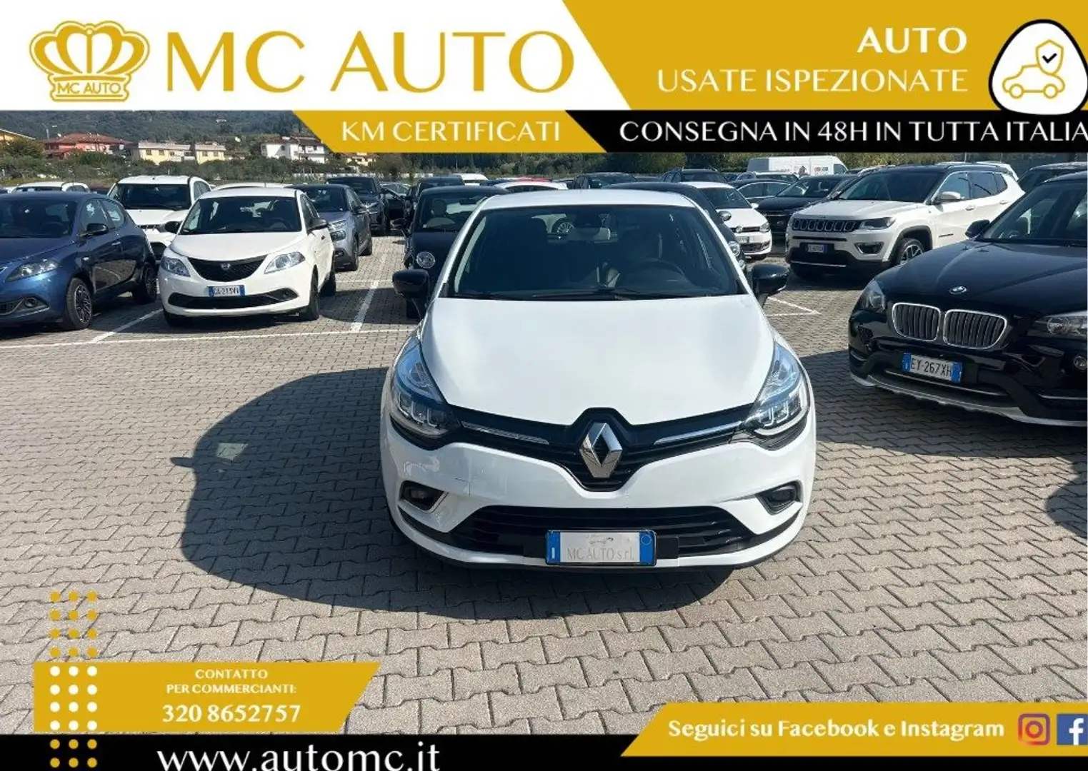 Renault Clio dCi 8V 75 CV 5 porte Moschino PROMO CON FINAZ Bianco - 2