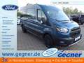 Ford Transit 350L3H2 Kombi Trail 4x4 Navi AHK Stndhz Bleu - thumbnail 1