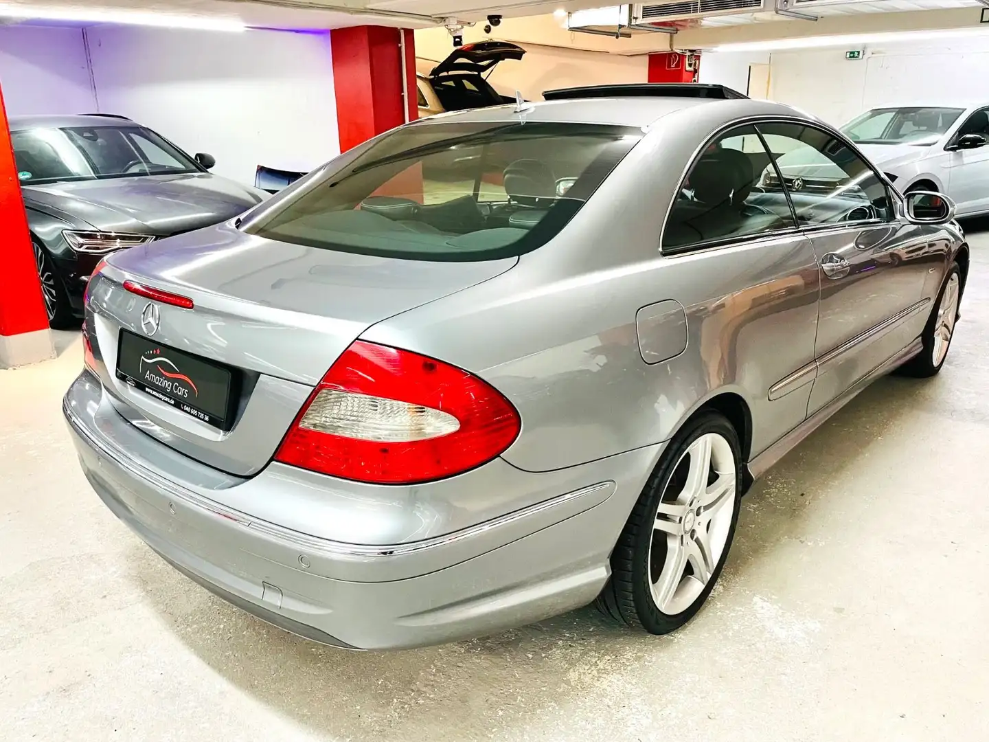 Mercedes-Benz CLK 350 Coupé Grand Edition AMG-Styling e-Sitze Argent - 2