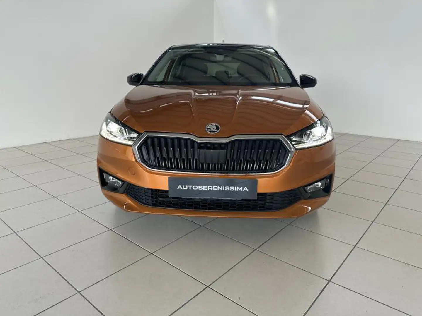 Skoda Fabia 4ª serie 1.0 TSI EVO 95 CV Style Arancione - 2