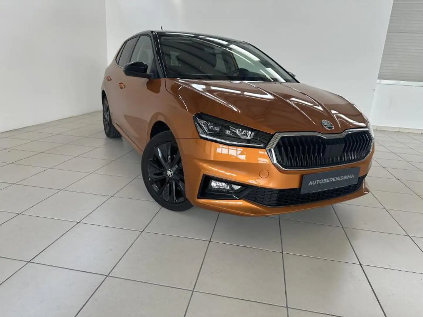 Skoda Fabia 4ª serie 1.0 TSI EVO 95 CV Style Arancione - 1