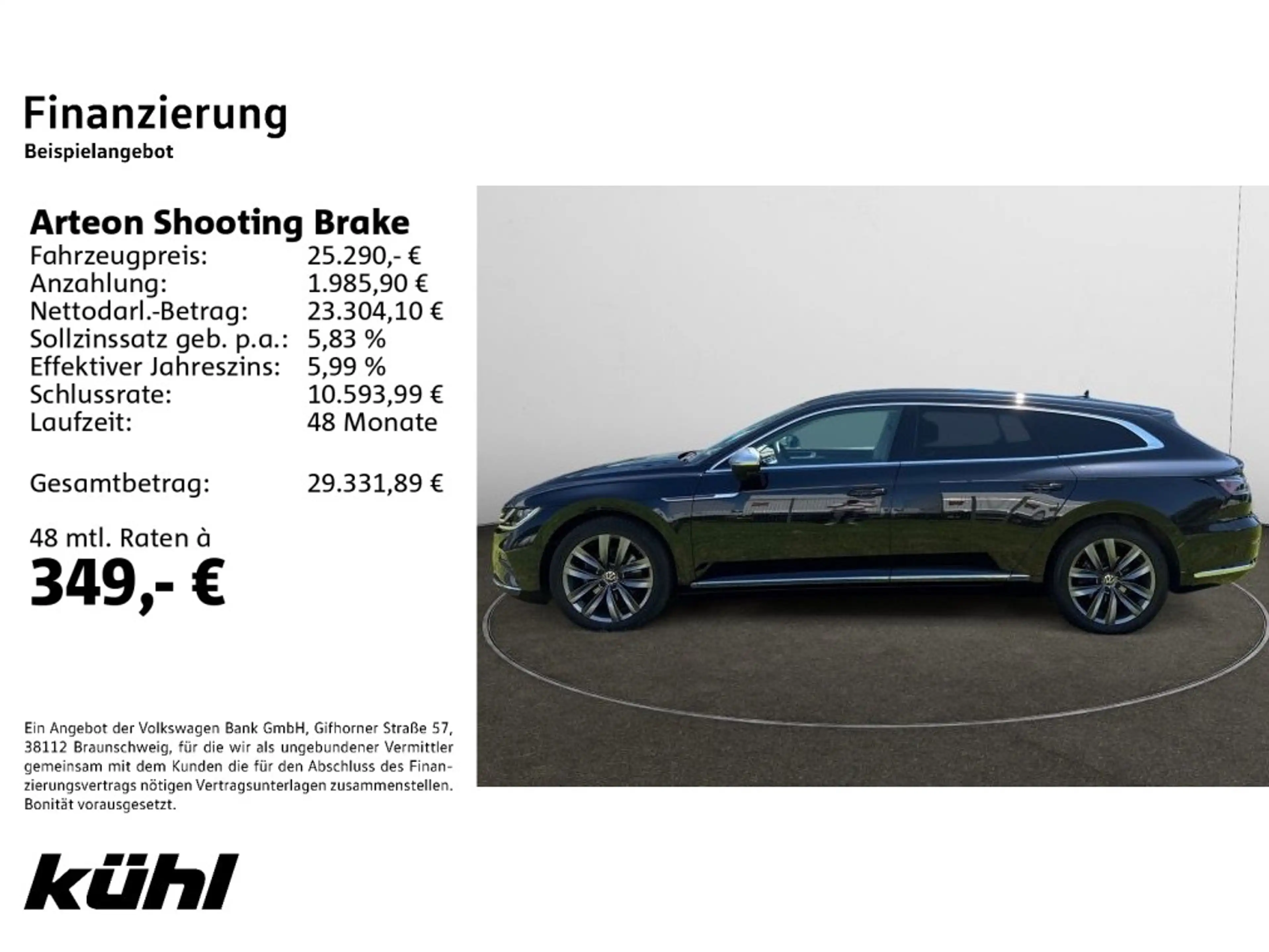 Volkswagen Arteon 2.0 TDI DSG Elegance Navi, — photo 2