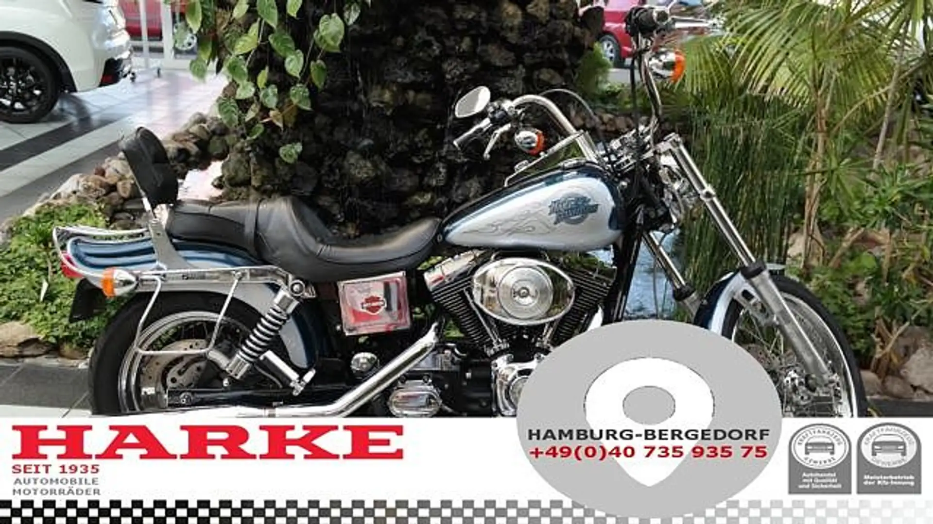 Harley-Davidson Dyna Wide Glide FXDWG Niebieski - 1