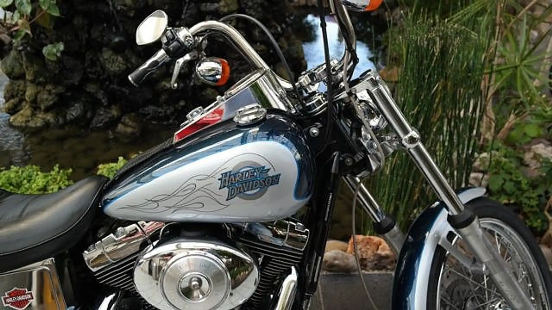 Harley-Davidson Dyna Wide Glide FXDWG Синій - 2