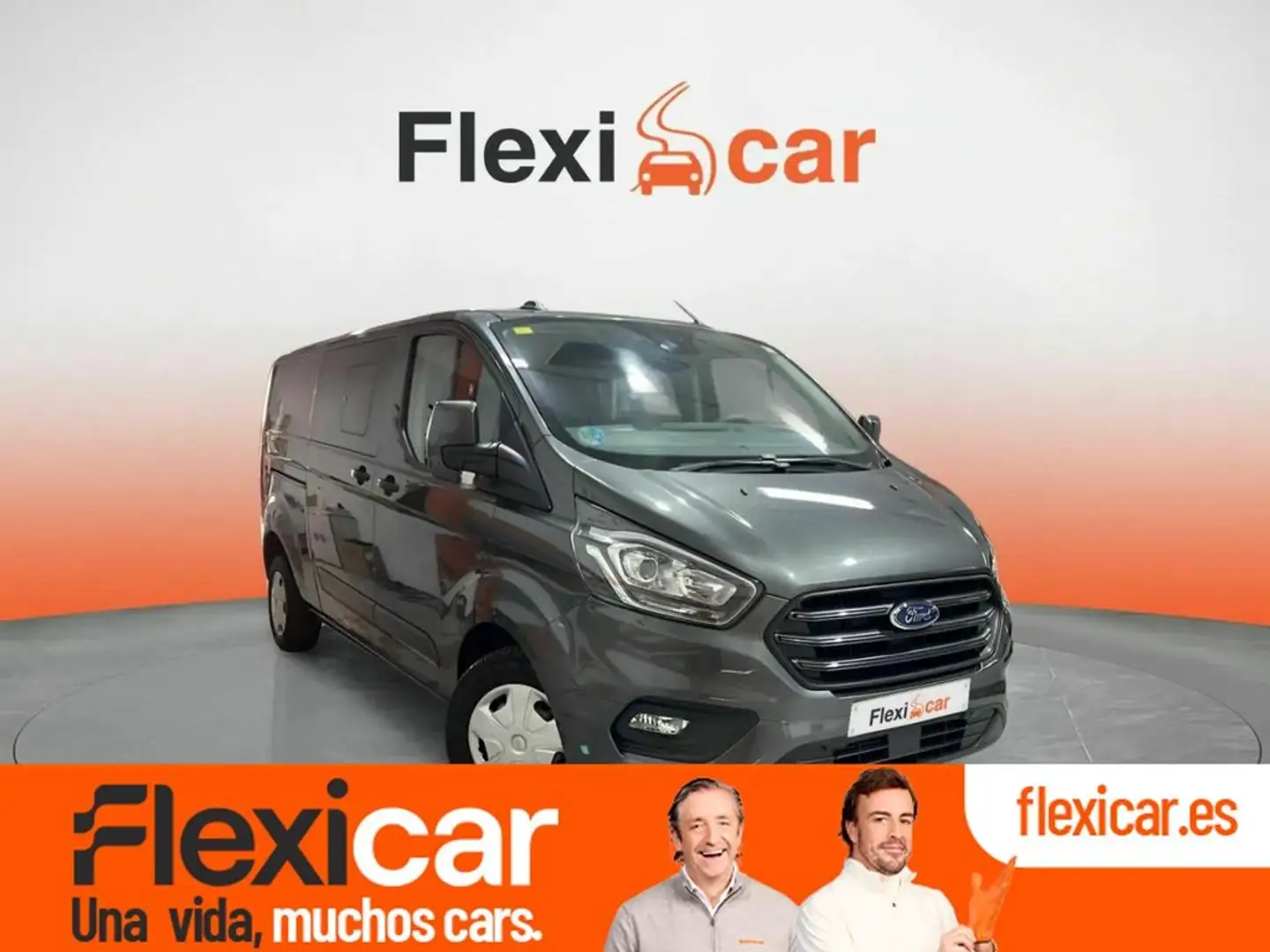 Ford Transit Custom 2.0 TDCI 320 L1 Nugget Limited Gris - 1