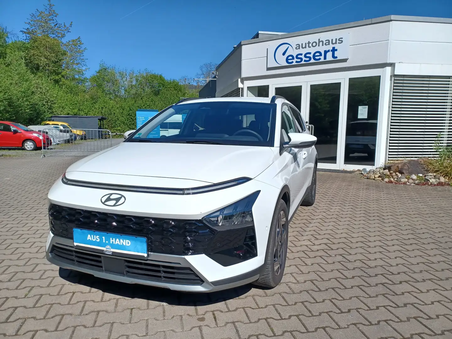 Hyundai BAYON 1.0 T-GDI DCT Prime Automatik 5tr Werksgarantie Blanc - 1