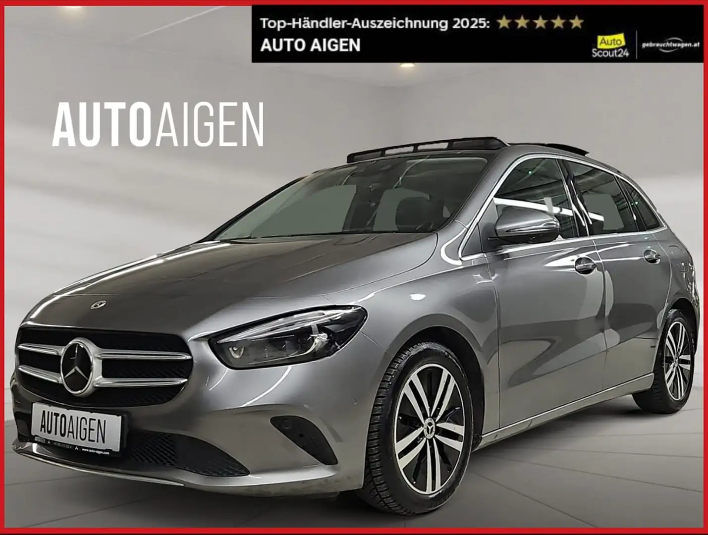Mercedes-Benz B 180 * PANO * 1 BESITZ * VIRTUAL COCKPIT * KAMERA * LED Grau - 1
