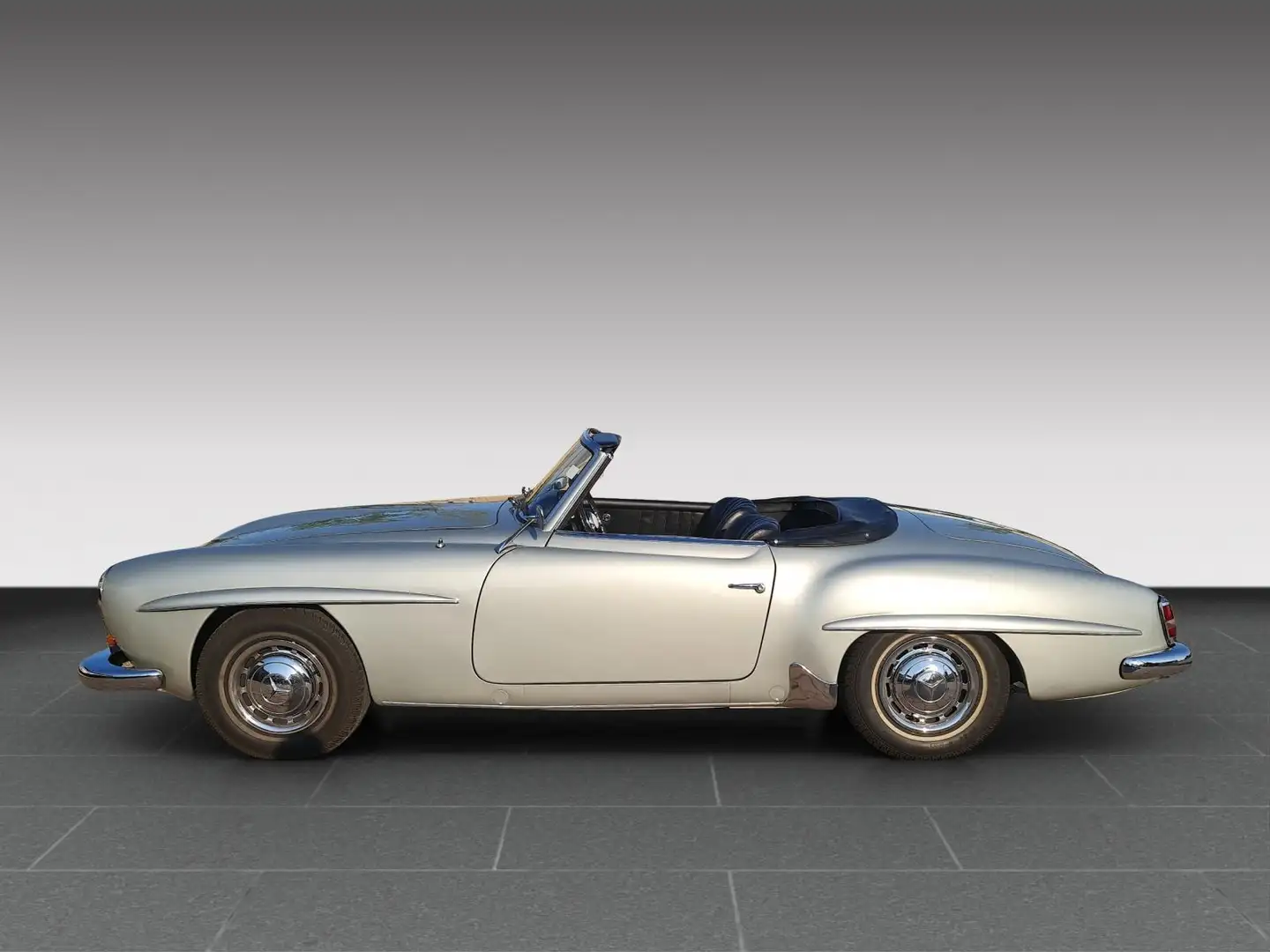 Mercedes-Benz 190 SL //  Inklusive Hardtop Silber - 2