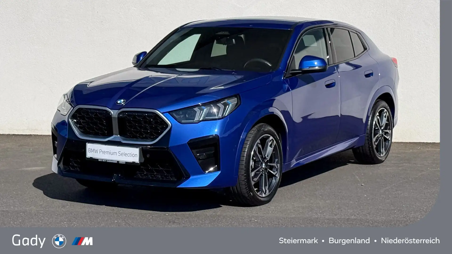 BMW X2 20d xDrive M-Sportpaket Blau - 1