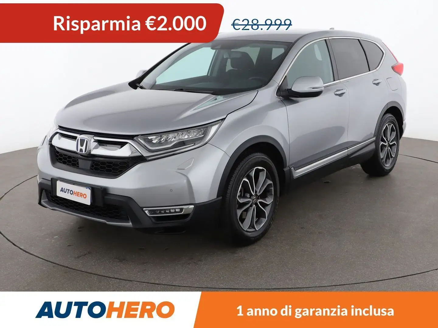 Honda CR-V 2.0 i-MMD Hybrid Elegance FHEV Argento - 1