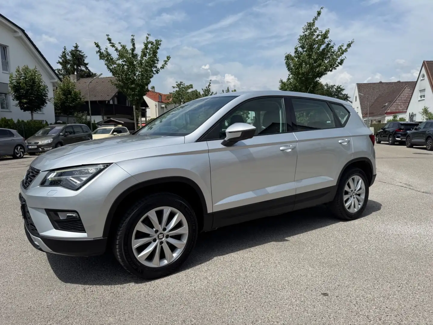 SEAT Ateca 2.0 TDI Style 4Drive/1.Hand/Garantie !! Argent - 1