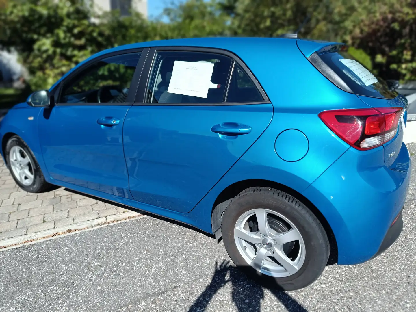 Kia Rio Rio 1,25 MPI Titan ISG Titan Blau - 2
