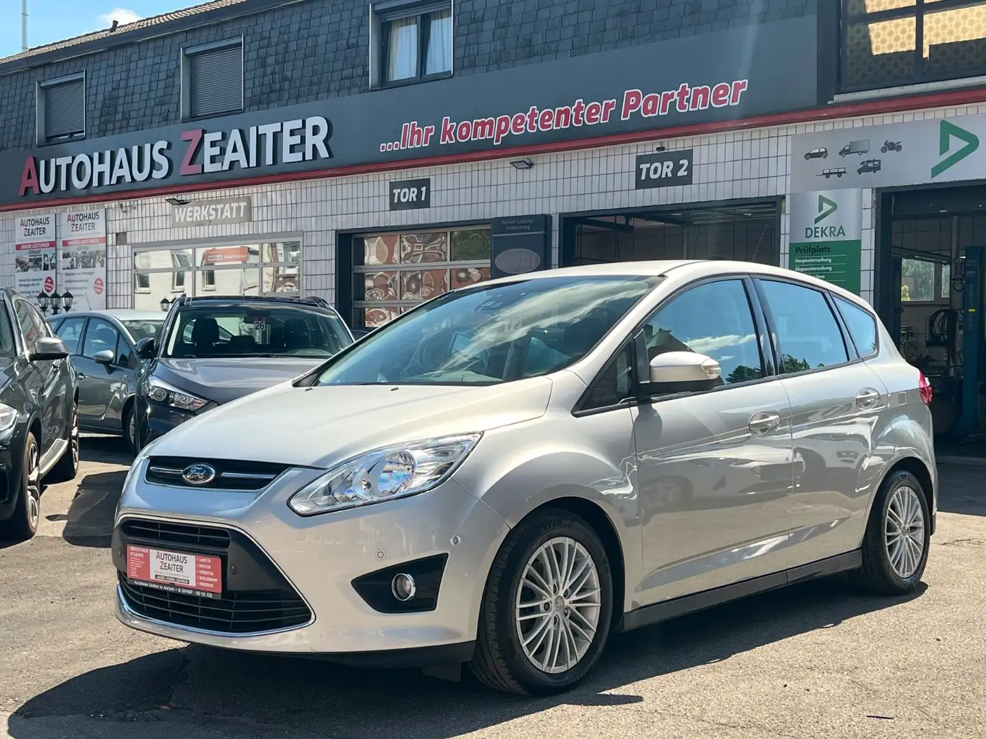 Ford C-Max C-MAX Business Edition*1.Hand*Tüv*8fachBer Silber - 1