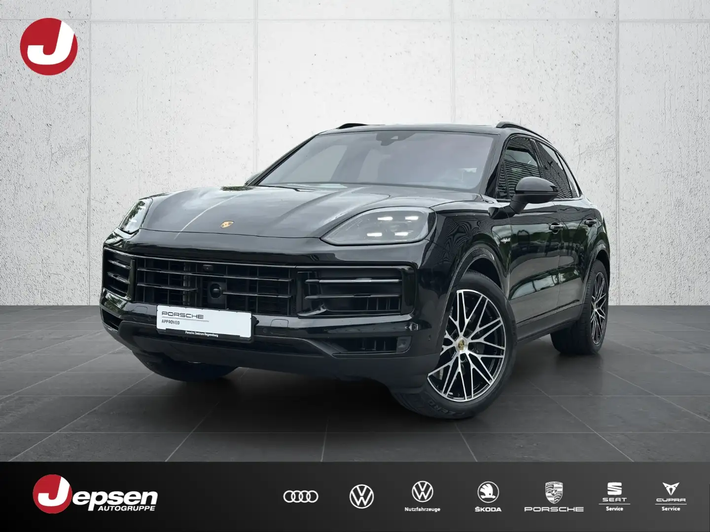 Porsche Cayenne E-Hybrid PANO BOSE Sportlenkrad Schwarz - 1
