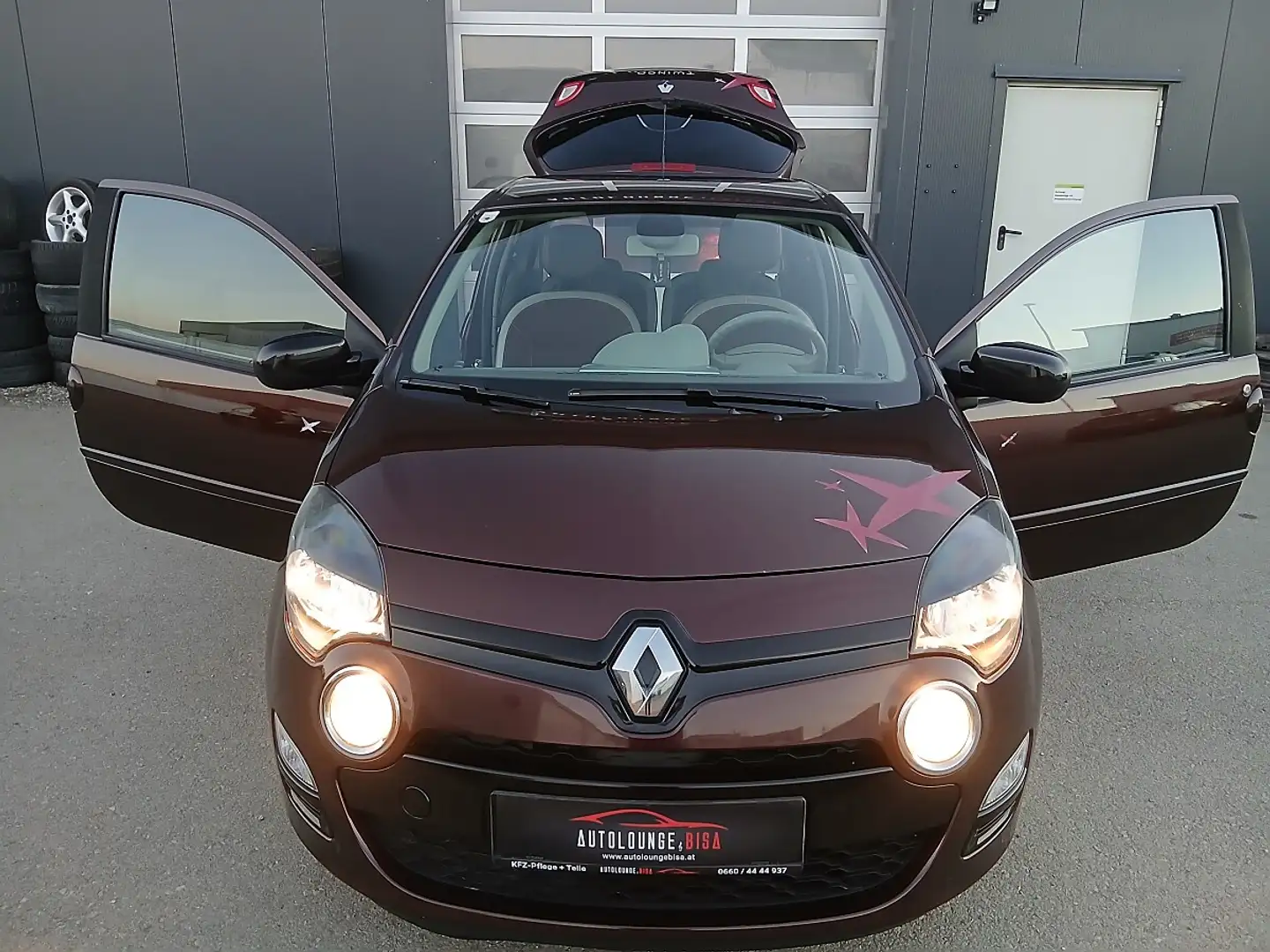 Renault Twingo 1.2i 16V Mauboussin ÖAMTC PICKERL:05/2027, Temp... Braun - 2