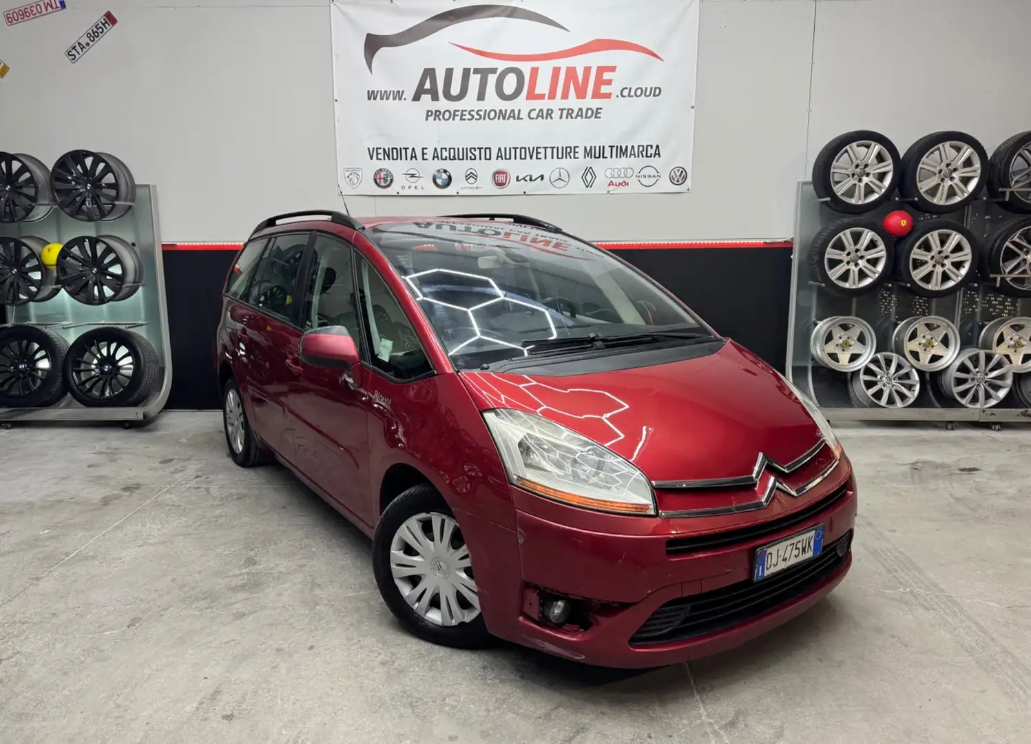 Citroen C4 Grand Picasso 1.6 HDi 110 FAP Elegance Rosso - 2