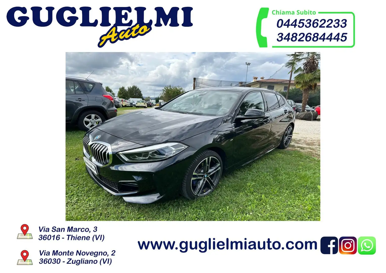 BMW 118 118d 5p. Msport  Motore Nuovo BMW Nero - 1