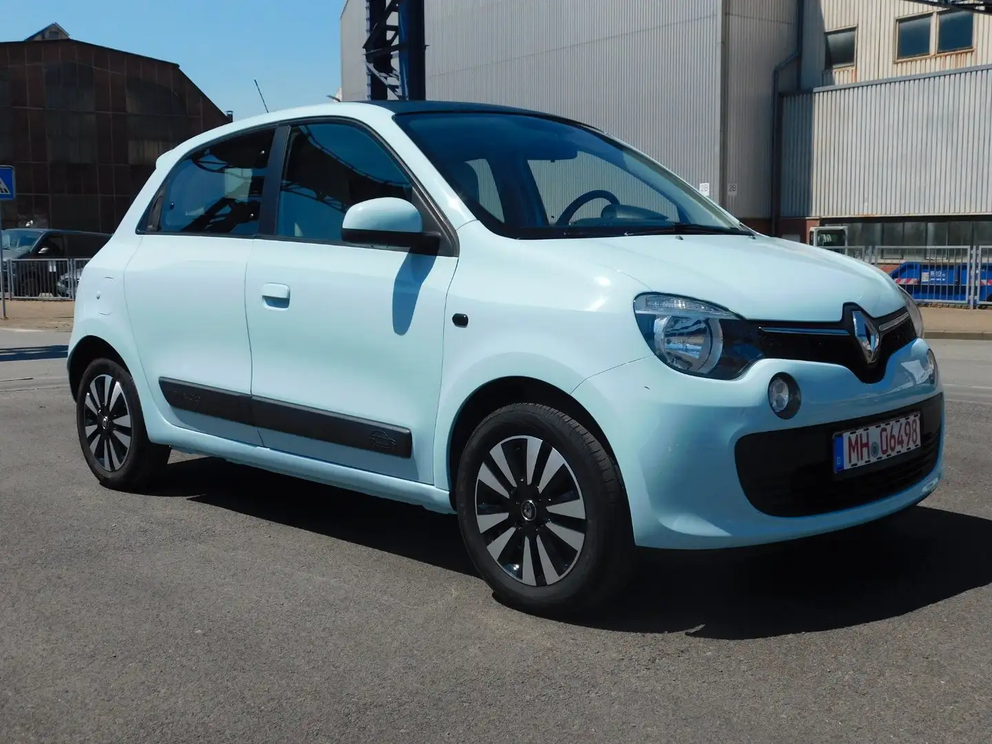 Renault Twingo Dynamique/Faltdach/Klima/TUV.07.2027/ALU Blauw - 1