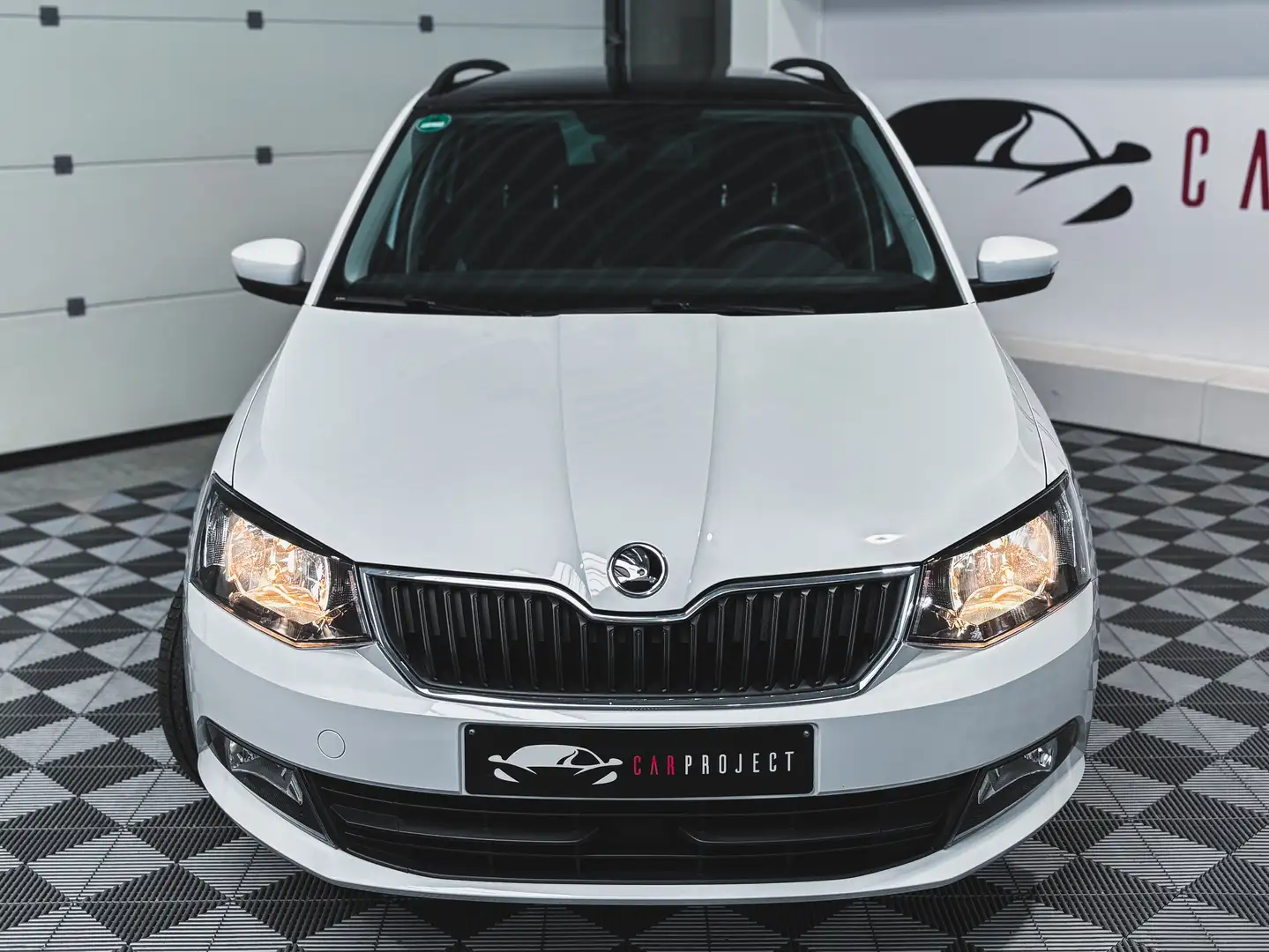 Skoda Fabia Fabia SW 1.0i, Limiteur, Clim, Capteurs Ar, Aux Blanc - 2