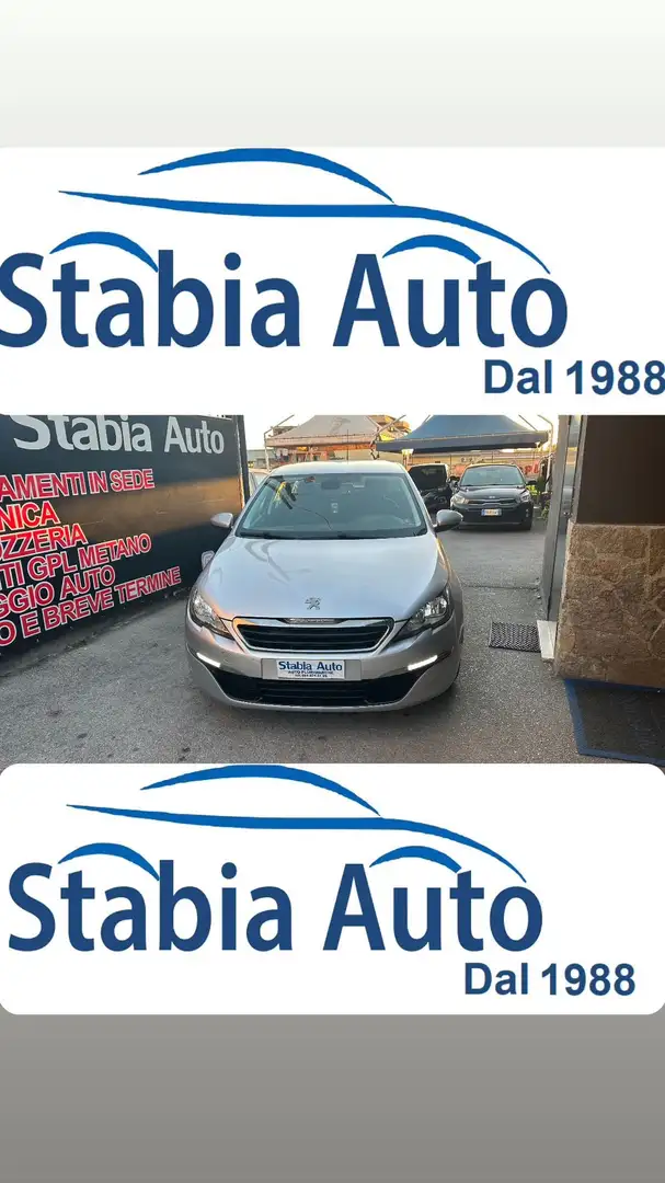 Peugeot 308 SW 1.6 e-hdi 8v Allure s Gris - 1