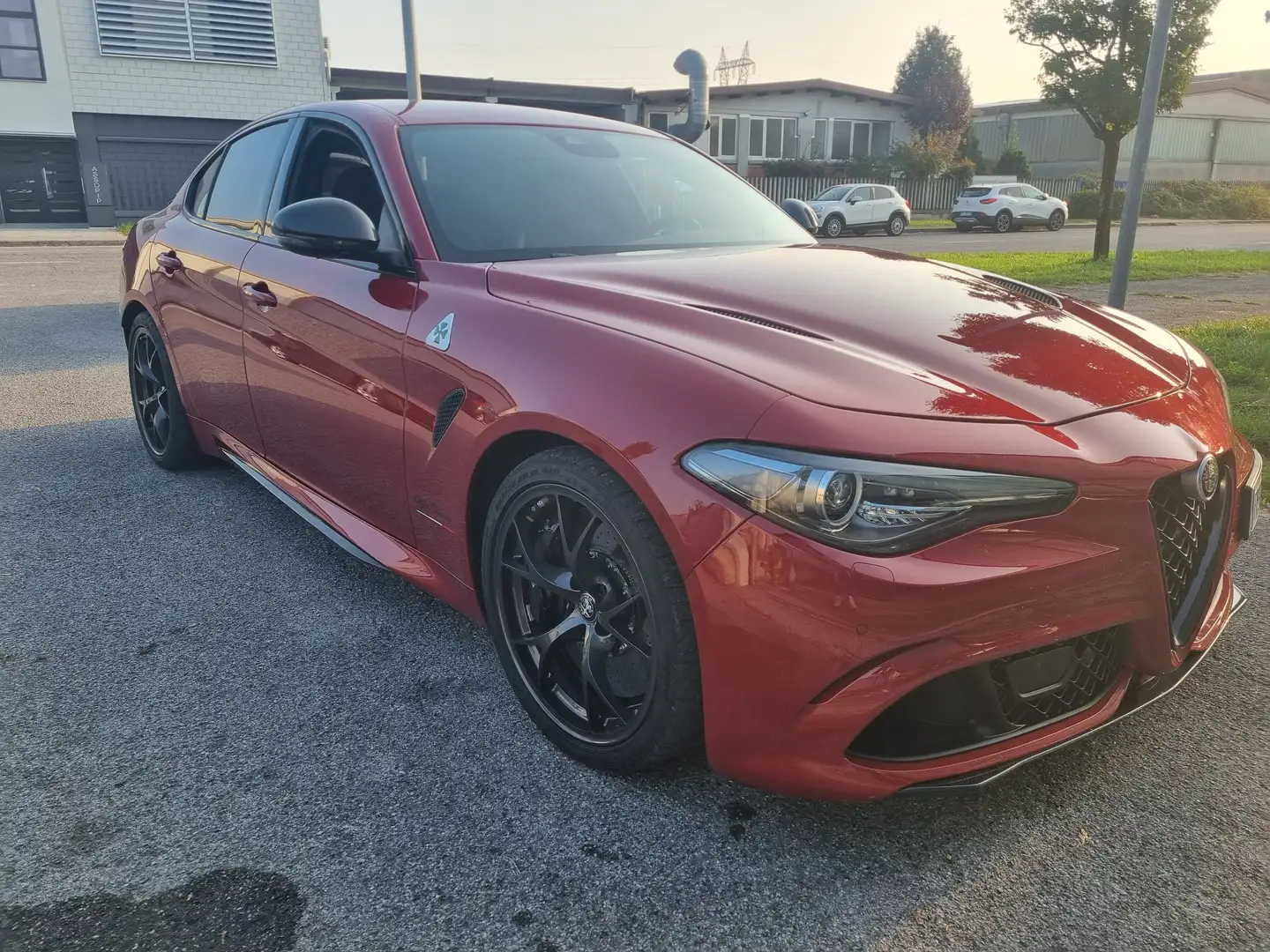 Alfa Romeo Giulia Giulia 2019 2.9 t V6 Quadrifoglio 510cv auto my19 Rouge - 1
